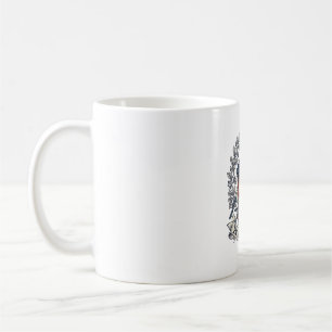 Mug Tee-shirt graphique vectoriel de mangeoire à oisea
