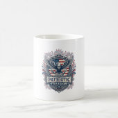 Mug Tee-shirt graphique vectoriel du festival de feux (Centre)