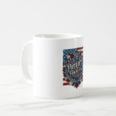 Mug Tee-shirt graphique vectoriel feuilles d'automne p (Devant gauche)