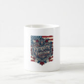 Mug Tee-shirt graphique vectoriel feuilles d'automne p (Centre)