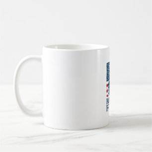 Mug Tee-shirt graphique vectoriel infirmière patriotiq