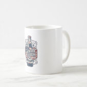 Mug Tee-shirt graphique vectoriel rétro de soda à la c (Devant droit)