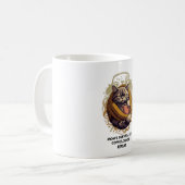 Mug Tee-shirt Powered by Sarcasm Cat | 3 Heures de Som (Devant gauche)