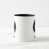 Mug Tee - shirt | Snoopy Howling | Ajouter Votre Nom (Centre)