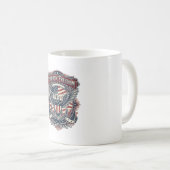 Mug Tee shirt vectoriel graphique pour la fête des pèr (Devant droit)