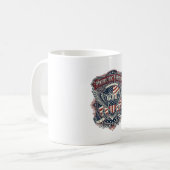 Mug Tee shirt vectoriel graphique pour la fête des pèr (Devant gauche)