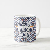 Mug Tee - shirts de la Fête du travail patriotique pou (Devant droit)