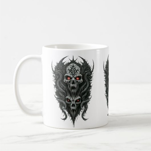 Mug Tee - shirts du logo en métal mort (Gauche)