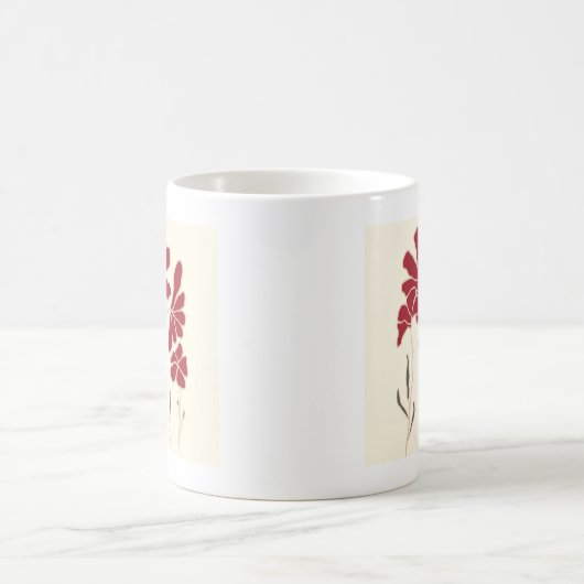 Mug "Tee vectorielle Abstraite" (Centre)