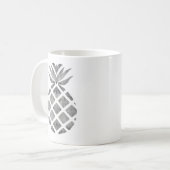 Mug Teinte grise ananas (Devant gauche)