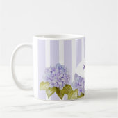 Mug Teintes d'hortensia violet bleu (Gauche)