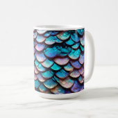Mug Teintes Enchantées : Attrait des Écailles de Sirèn (Devant droit)