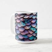 Mug Teintes Enchantées : Attrait des Écailles de Sirèn (Devant gauche)
