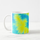 Mug Teinture à tarte bleu et jaune (Gauche)