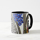 Mug Teinture d'okinawaïen japonaise (Bingata) (Devant droit)