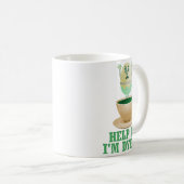 Mug Teinture drôle d'oeuf de pâques (Devant droit)