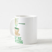 Mug Teinture drôle d'oeuf de pâques (Devant gauche)