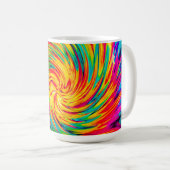 MUG TEINTURE LIE VENT ABSTRAIT (Devant droit)
