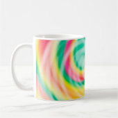 Mug Teinture ondulée vibrante douce (Gauche)