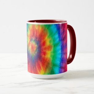 Mug teinture tie dye