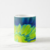 Mug Teinture Tie Dye Bleue et Jaune (Centre)