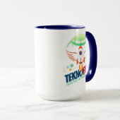 Mug TEKNOFEST Conception de fusée - Aviation et Techno (Devant droit)