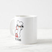Mug Télé-os à drôle d'os Téléphone à calembour  (Devant gauche)