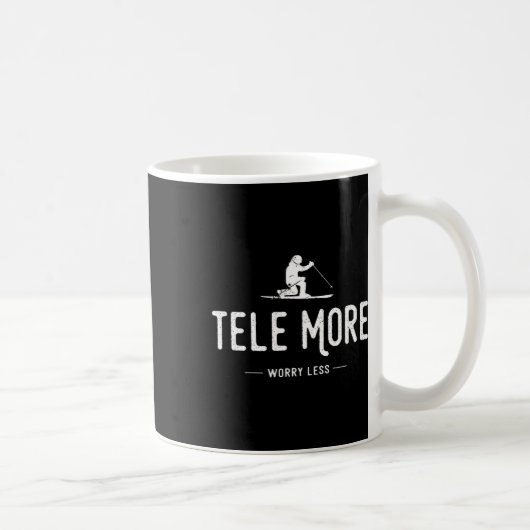 Mug Tele Plus De Souci Moins (Droite)