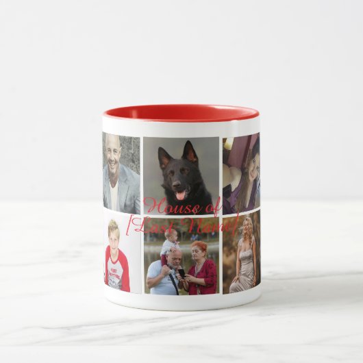 Mug Télécharger 10 photos de famille | (Centre)