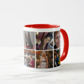 Mug Télécharger 10 photos de famille | (Devant droit)