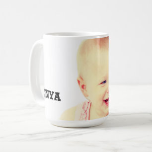 Mug Télécharger la photo de bébé/ enfant