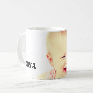 Mug Télécharger la photo de bébé/ enfant