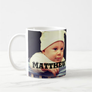 Mug Télécharger la photo de bébé/ enfant