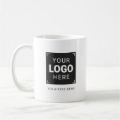 Mug Téléchargez le logo de votre marque (Gauche)