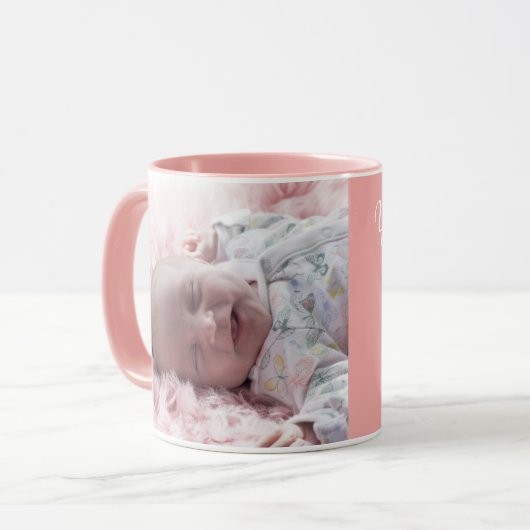 Mug Téléchargez simplement une photo préférée Ajouter  (Devant gauche)