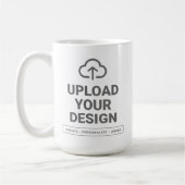 Mug Téléchargez Votre Graphique (Gauche)