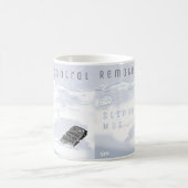 Mug Télécommande TV Cartoon Extrêmement Éloigné (Centre)