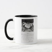 Mug Télécopie du chronomètre de poche (Gauche)