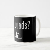 Mug Télémark : Avez-vous de bons quadriceps ? (Devant droit)