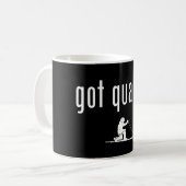 Mug Télémark : Avez-vous de bons quadriceps ? (Devant gauche)