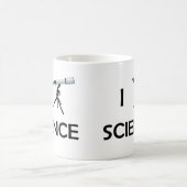 Mug Télescope de la Science d'amour (Centre)