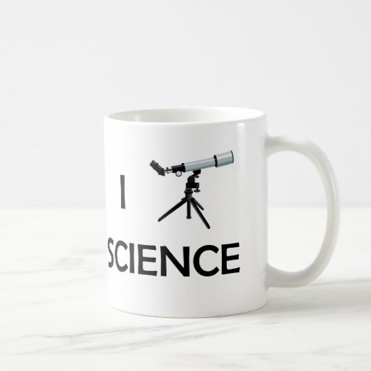 Mug Télescope de la Science d'amour (Droite)