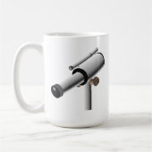 Mug Télescope de la Science d'astronomie (Gauche)
