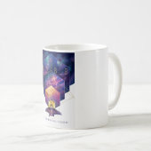 Mug Télescope spatial James-Webb : conception du plan (Devant droit)