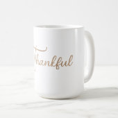 Mug Tellement reconnaissante (Devant droit)