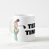 Mug TEME Golf Sporting Goods Office de nouveauté (Devant gauche)