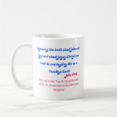 Mug Témoin de Jéhovah Jean14-6 (Gauche)