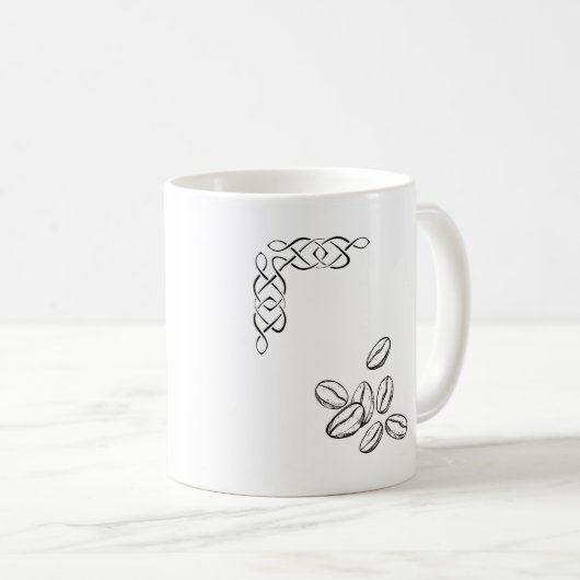 Mug Temper irlandais, attitude viking, sorcière à la c (Devant droit)