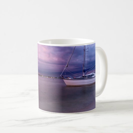 Mug Tempête Arrivant En Navarre Floride (Devant droit)