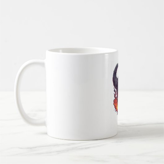 Mug Tempête de feu de crâne de démon (Gauche)
